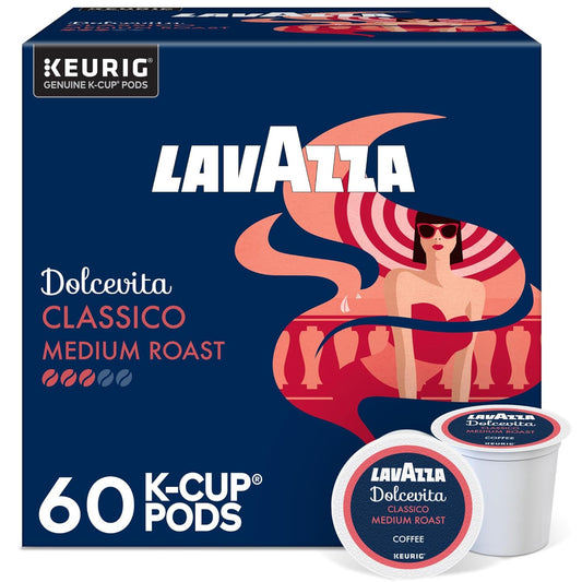 Lavazza_Dolcevita_Classico,_Single-Serve_Keurig_K-Cup_Pods,_Medium_Roast_Coffee,_60-Count_Box_(6_Packs_of_10)
