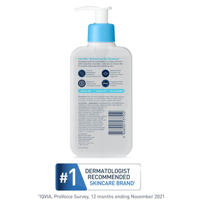 CeraVe_Renewing_Salicylic_Acid_Cleanser,_Formulated_With_Hyaluronic_Acid,_Niacinamide,_&_Ceramides,_Gentle_BHA_Exfoliating_Face_Wash_Smoothes_&_Softens_Skin,_Non_Comedogenic_&_Fragrance_Free,_16_Ounce