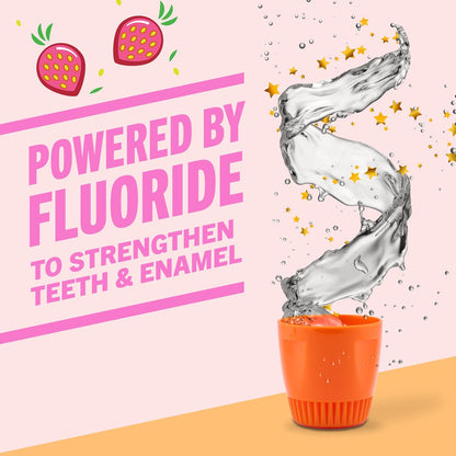 TheraBreath_Kids_Mouthwash_with_Fluoride,_Organic_Strawberry_Splash,_Anticavity,_16_fl_oz,_2_Pack