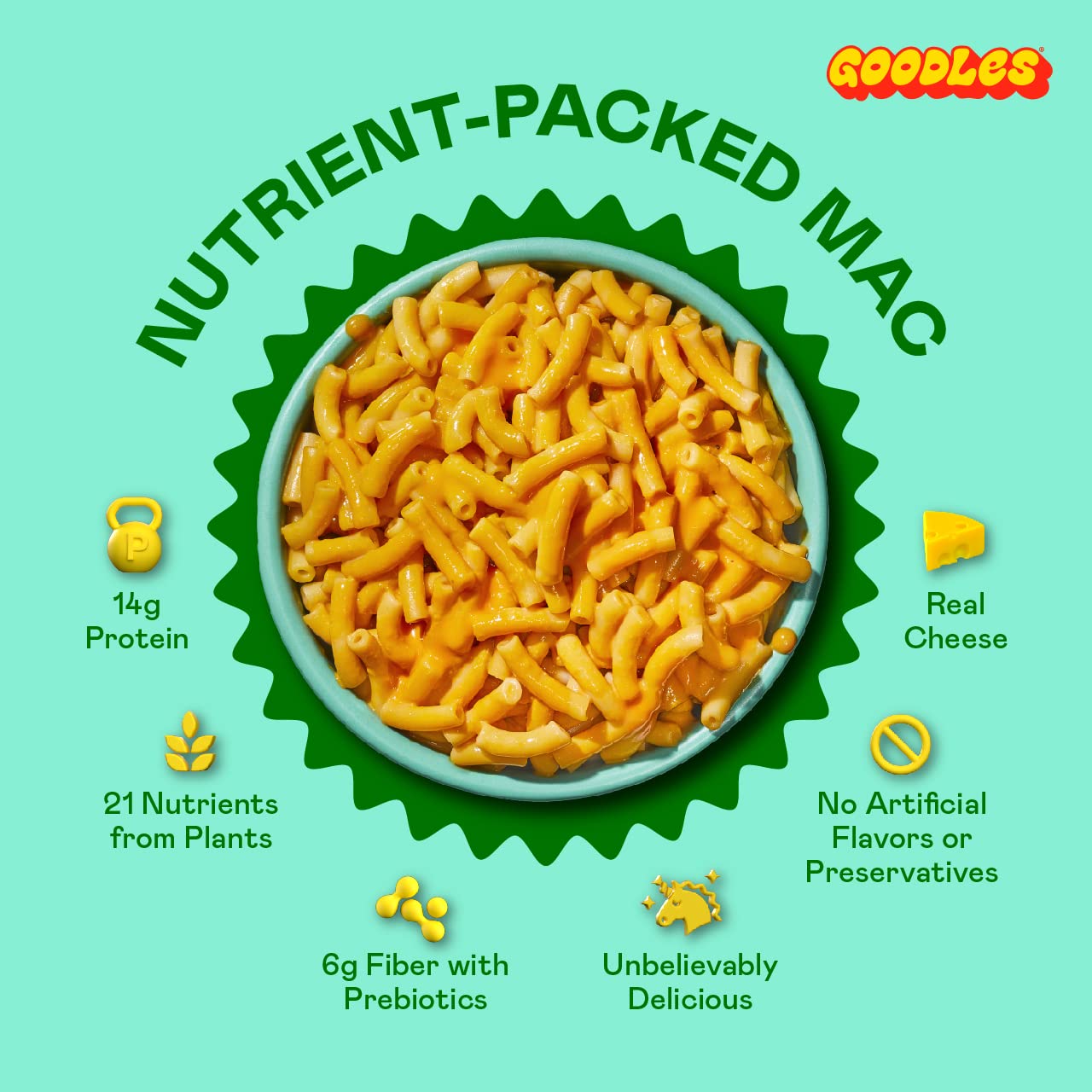 Goodles_Cheddy_Mac_Creamy_Cheddar_and_Macaroni_Pasta_-_Nutrient_Packed_with_Real_Cheese,_Fiber,_Protein,_Prebiotics,_Plants,_&_Vegetables_|_Non-GMO,_Organic_Ingredients_[Cheddy_Mac,_6_oz._1_Pack]
