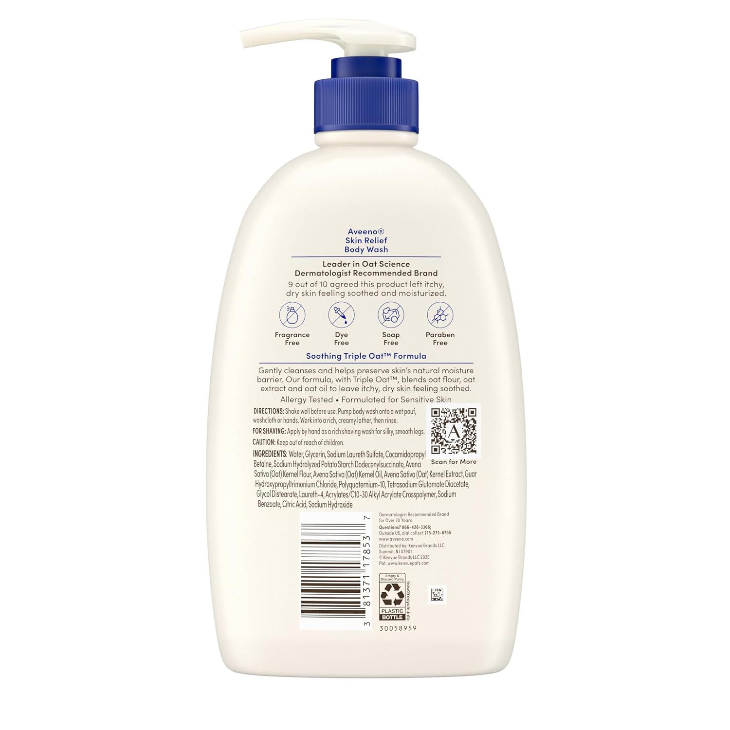 Aveeno_Skin_Relief_Fragrance-Free_Body_Wash_with_Triple_Oat®_Complex,_Gentle_Daily_Cleanser_for_Sensitive_Skin_Leaves_Itchy,_Dry_Skin_Feeling_Soothed_&_Moisturized,_33_fl._oz
