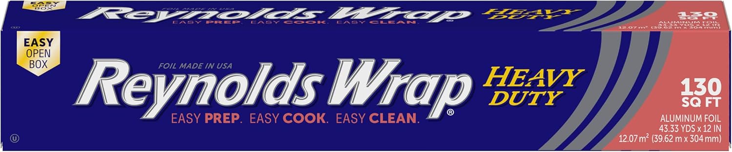 Reynolds_Wrap_Heavy_Duty_Aluminum_Foil_Roll,_Thick_Heavy_Duty_Foil_for_Added_Strength_and_Durability,_Secure_Easy_Open_and_Close_Tab,_12_Inches_Wide,_130_Sq._Ft.
