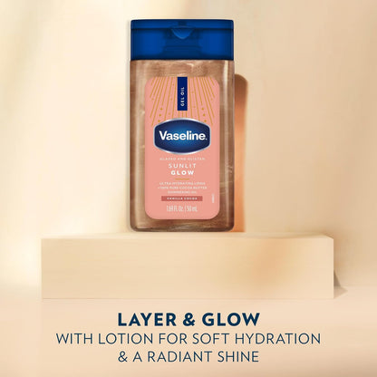 Vaseline_Glazed_and_Glisten_Sunlit_Glow_Body_Gel_Oil,_Ultra-Hydrating_Lipids_with_100%_Pure_Cocoa_Butter_and_Shimmering_Oil,_Vanilla_Cocoa_Scent,_1.69_Fl_Oz,_3_Pack
