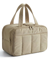 BAGSMART Travel Toiletry Bag, Puffy Large Toiletry Bag for Women, Lightweight Cosmetic Makeup Bag Organizer with Handle for Traveling, Accessories, Essentials, Toiletries