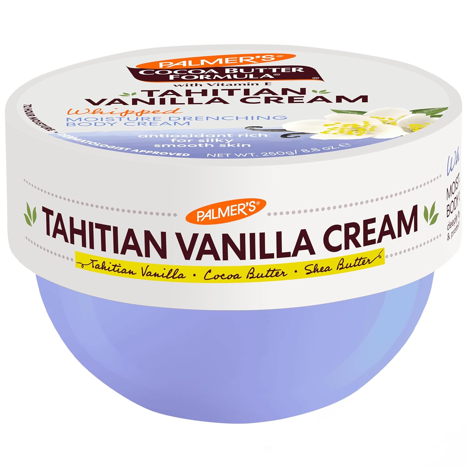 Palmer's_Cocoa_Butter_Formula_Body_Cream,_Moisture_Drenching_Tahitian_Vanilla,_8.8_Oz,_72Hr_Hydration_with_Shea_Butter_&_Vitamin_E_for_Softer_Skin,_Protects_&_Soothes_Dryness,_Dermatologist_Approved