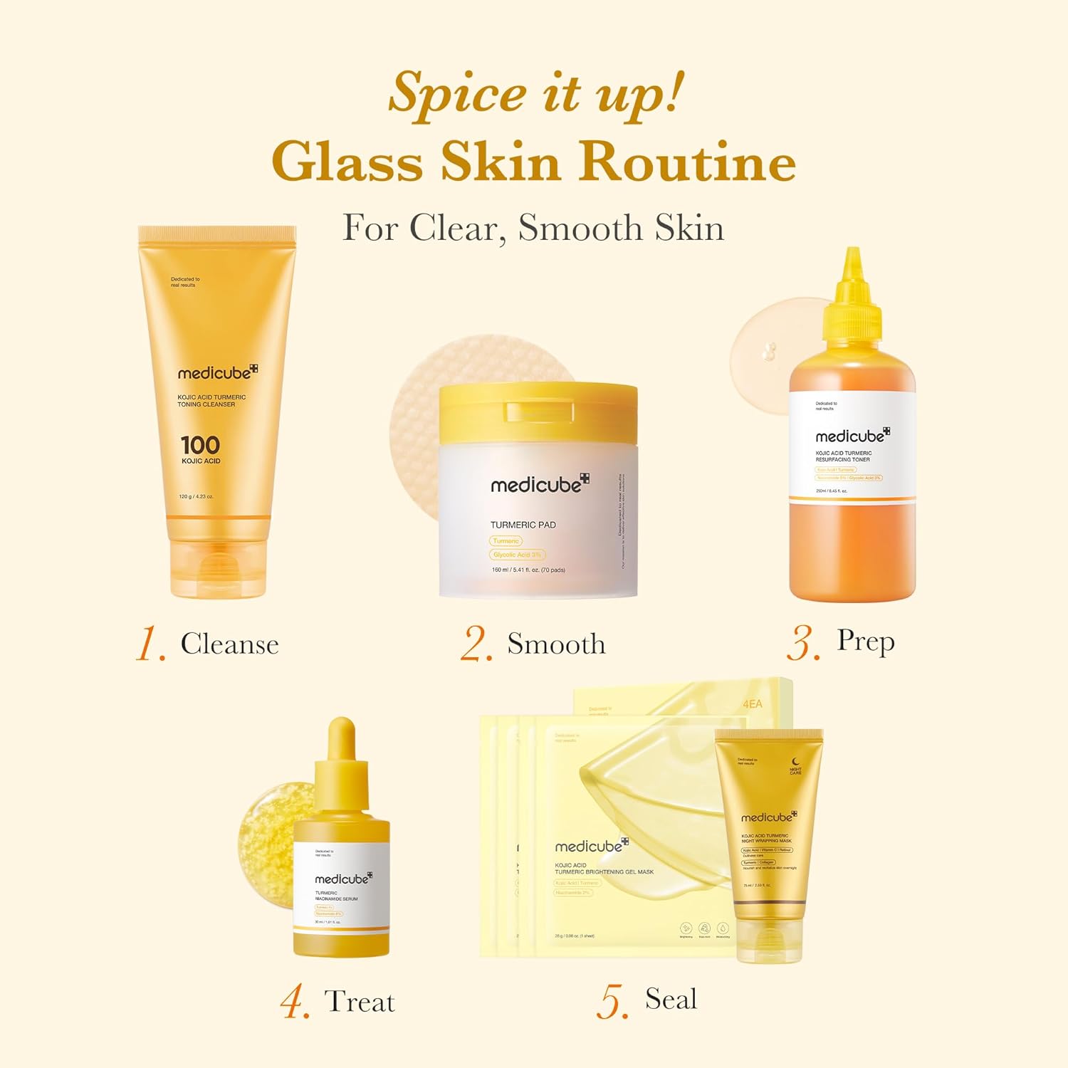 medicube_Kojic_Acid_Turmeric_Smoothing_Toner_for_Face_&_Body_|_Lightweight_Toner_for_Balancing_Uneven_Skin_Tone_&_Texture_|_Niacinamide,_Glycolic_Acid_for_Clear_Glass_Skin_|_8.45_fl.oz