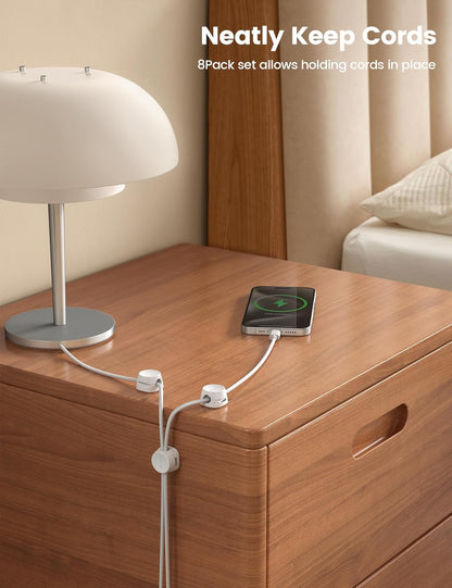 8Pack_Cord_Organizer_[1s_Lock]_Spring_Cable_Management_Clips_-_Lamicall_Desk_Cord_Holder,_Adhesive_Cute_Round_Cable_Clip,_Phone_Charger_Wire_Organizer_Keeper_for_Nightstand_Car_Office_Accessory,_White
