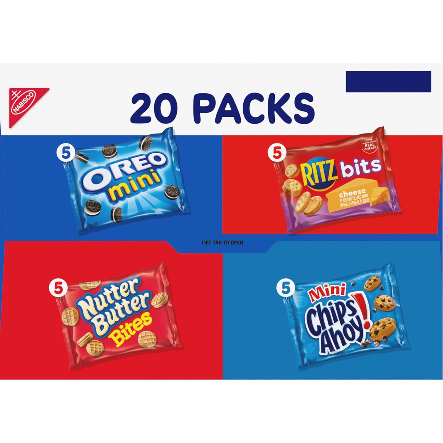 Nabisco_Classic_Mix_Variety_Pack,_OREO_Mini,_CHIPS_AHOY!_Mini,_Nutter_Butter_Bites,_RITZ_Bits_Cheese,_20_Snack_Packs