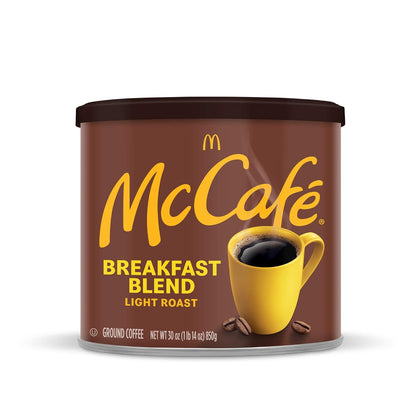 McCafe_Breakfast_Blend,_Light_Roast_Ground_Coffee,_30_oz_Canister
