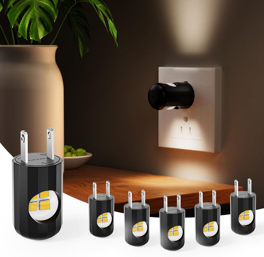 6_Pack_LED_Night_Lights_with_Dusk_to_Dawn_Sensor,_3000K_Soft_White,_Plug_in_Wall_Night_Lights_for_Kids,_Kitchen,_Hallway,_Bathroom,_Bedroom,Non-Dimmable