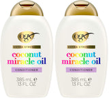 OGX Extra Strength Damage Remedy + Coconut Miracle Oil Conditioner for Dry, Frizzy or Coarse Hair, Hydrating & Flyaway Taming Conditioner, Paraben-Free, Sulfate-Free Surfactants