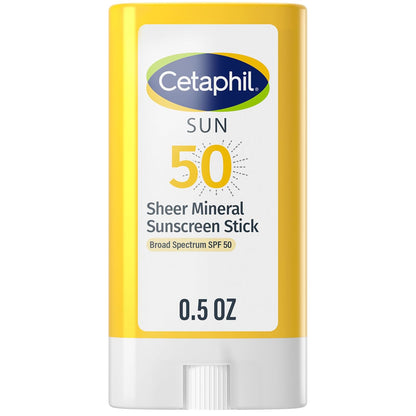 Cetaphil_Sheer_Mineral_Sunscreen_Stick_for_Face_&_Body,_0.5oz,_100%_UVA/UVB_Mineral_Sunscreen:_Zinc_Oxide_&_Titanium_Dioxide,_Broad_Spectrum_SPF_50,_For_Sensitive_Skin