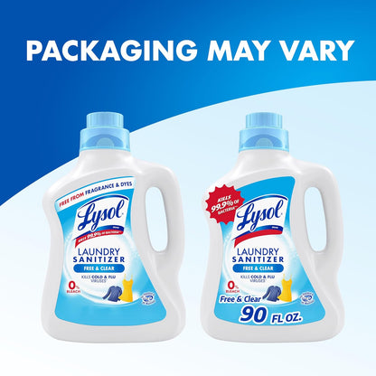 Lysol_Laundry_Sanitizer_Additive,_Free_&_Clear,_Free_from_Fragrance_and_Dyes,_0%_Bleach_Laundry_Sanitizer,_Bacteria-causing_Laundry_Odor_Eliminator,_Unscented,_90_Fl_Oz_(Pack_of_1)_-_Package_May_Vary