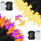 Battery Operated Christmas Lights, 2 Pack 17ft 50 LED Mini String Lights with 8 Modes Auto-Timer, Waterproof Tree Lights for Outdoor Indoor Xmas Holiday Wreath Garden Decor, Warm White