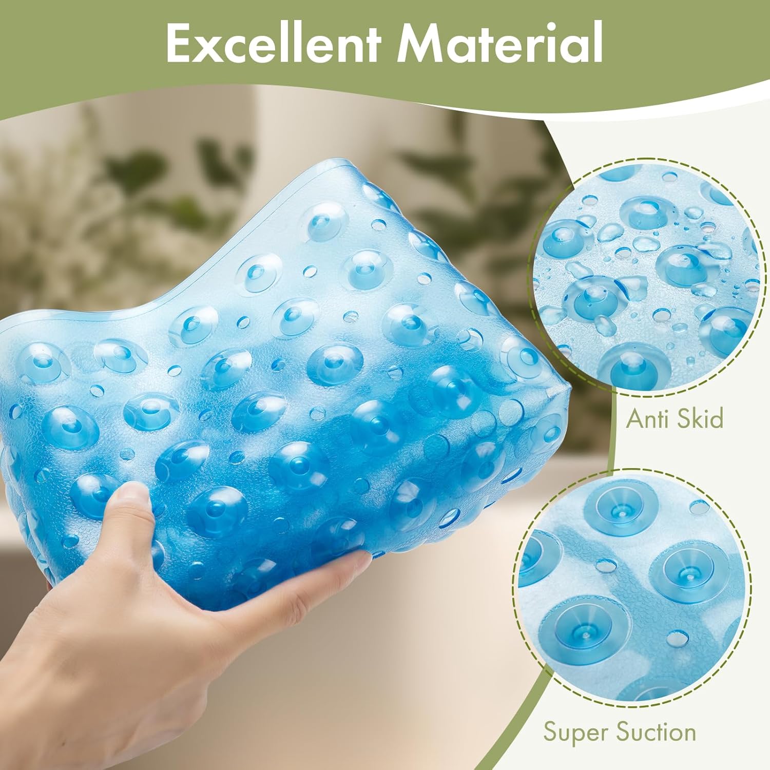 AmazerBath_Shower_Mat_Non_Slip_40_x_16_Inches,_Bathtub_Mat_Shower_Stall_Mats_with_Suction_Cups_and_Drain_Holes,_Non_Slip_Bath_Mat_for_Tub_for_Elderly_&_Kids,_Clear_Blue