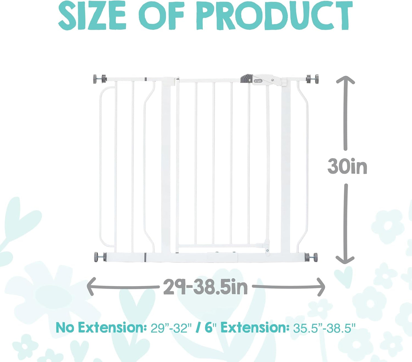 Regalo_Safety_29-38.5"_Baby_Gate_for_Doorways_&_Bottom_of_Stairs,_Pressure_Mounted_Baby_Gate_with_Door_for_Babies,_Toddlers_&_Pets,_Tested_&_Safe_for_30_Years,_American_Designed,_American_Owned,_White
