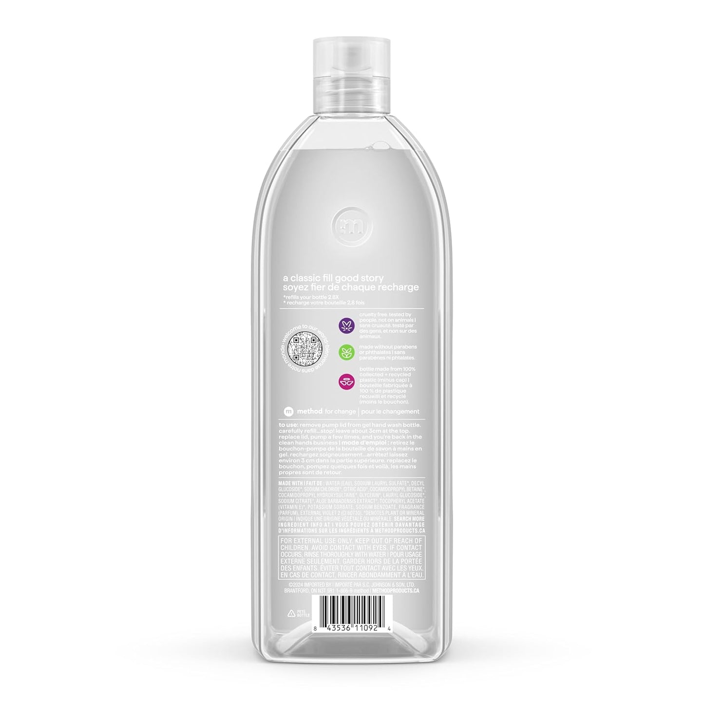 Method_Gel_Hand_Soap_Refill,_Sweet_Water,_Recyclable_Bottle,_34_oz_(Pack_of_4)_(Packaging_May_Vary)