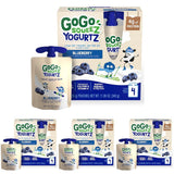 GoGo squeeZ yogurtZ, 3 oz, Kids Snacks Made from Real Yogurt and Fruit, Pantry Friendly, No Fridge Needed, Gluten Free and Nut Free, Recloseable Cap, BPA Free Pouches