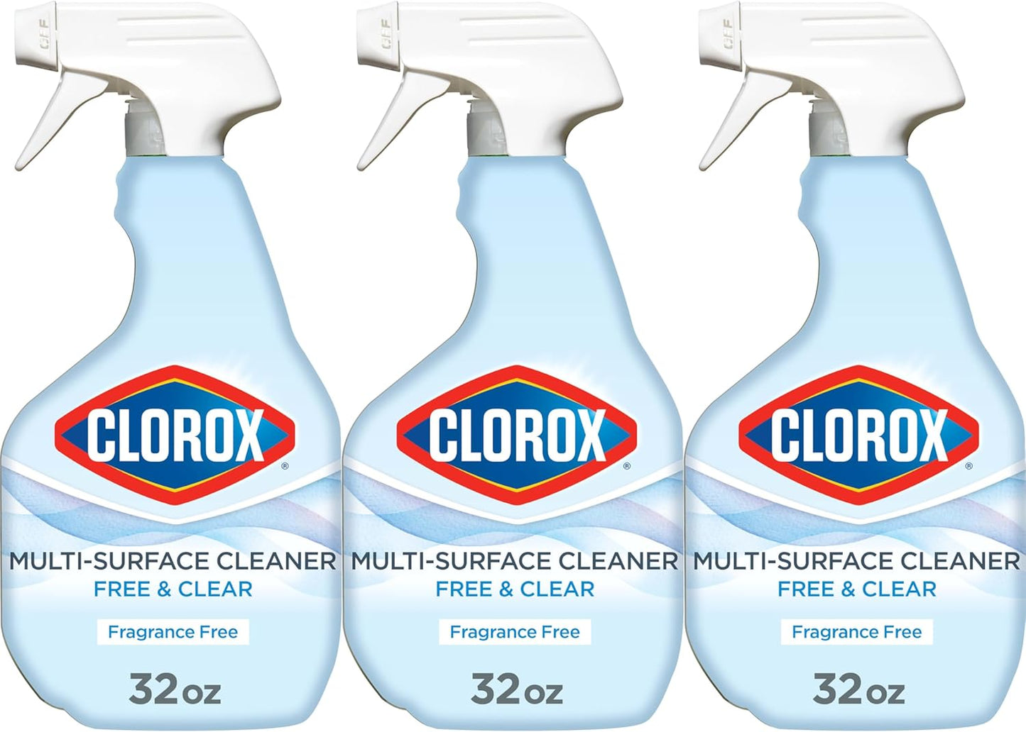 Clorox_Free_&_Clear_Multi_Surface_Cleaner,_Spray_Bottle,_Fragrance_Free,_32_Fluid_Ounces,_Pack_of_3