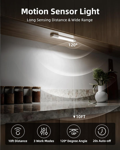 EZVALO_3_Pack_7”_Motion_Sensor_Light_Indoor,_Wireless_Under_Cabinet_Lighting,_30_LED_Rechargeable_Closet_Lights,_Dimmable,_3_Color_Temperatures,_Counter_Lights_for_Wardrobe,_Pantry,_Bedroom,_Kitchen