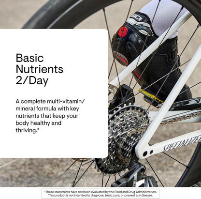 THORNE_-_Basic_Nutrients_2/Day_-_Comprehensive_Daily_Multi-Vitamin_with_Optimal_Bioavailability_-_Vitamin_&_Mineral_Formula_-_Third-Party_Certified_-_Gluten,_Dairy_&_Soy-Free_-_60_Capsules