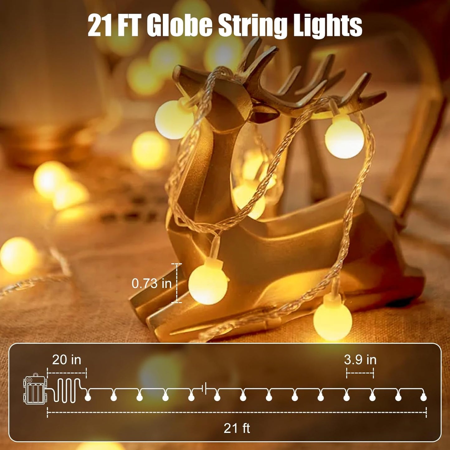 Minetom_Battery_Operated_String_Lights,_LED_Globe_Fairy_Lights_with_Remote,_Waterproof_Twinkle_Lights_for_Indoor_Outdoor_Bedroom_Classroom_Dorm_Camping_Canopy_Wedding_Xmas_Decor,_Warm_White