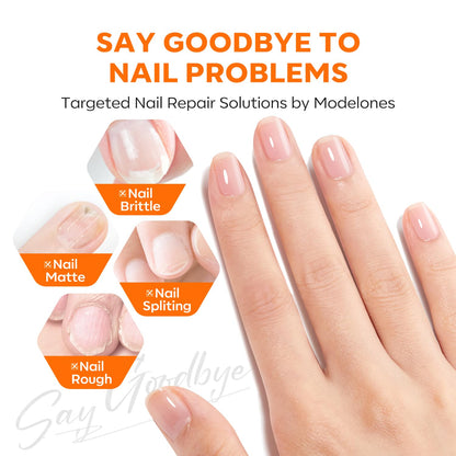 modelones_Nail_Strengthener_and_Growth_Clear_Nail_Repair_for_Damaged_Nails_Hardener_Extra_Strong_and_Growth_Repair_Mode_Gifts_for_Women_15ml_0.51_Fl_Oz