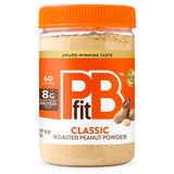 PBfit 15 Ounce Classic Peanut Butter Powder, Powdered Spread From Real Roasted Peanuts, 8g of Protein 8% DV, Gluten-Free, 60 calories, 87% less fat (Pack 1)
