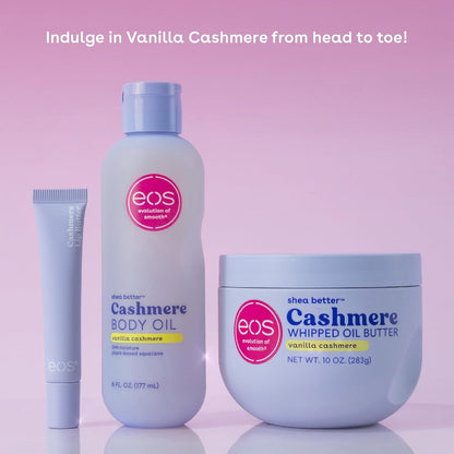 eos_Cashmere_Lip_Butter_-_Vanilla_Cashmere,_Plumping_Peptides,_Smoothing,_eos_Lip_Butter,_Shea_Butter,_Lip_Mask,_Lip_Moisturizer,_Soft_Lips,_0.35_fl_oz