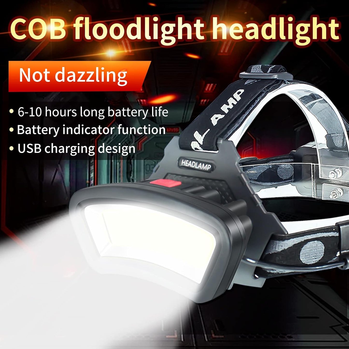 DARKBEAM_COB_Floodlight_Headlamp_USB_Rechargeable_with_Red_Light,_2000_Lumen_LED_Headlight_-_Car_Maintenance_and_Night_Construction_6-10_Hours_Long_Battery_Life