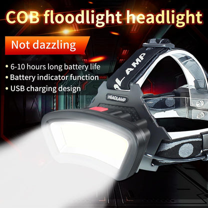 DARKBEAM_COB_Floodlight_Headlamp_USB_Rechargeable_with_Red_Light,_2000_Lumen_LED_Headlight_-_Car_Maintenance_and_Night_Construction_6-10_Hours_Long_Battery_Life