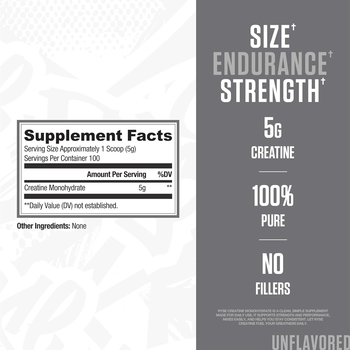 RYSE_Creatine_Monohydrate_Powder_-_Unflavored_-_Supports_Men_&_Women_Lean_Muscle_Growth,_Strength,_Power,_and_Endurance_-_Helps_Reduce_Fatigue_and_Improve_Workout_Recovery_-_100_Servings.