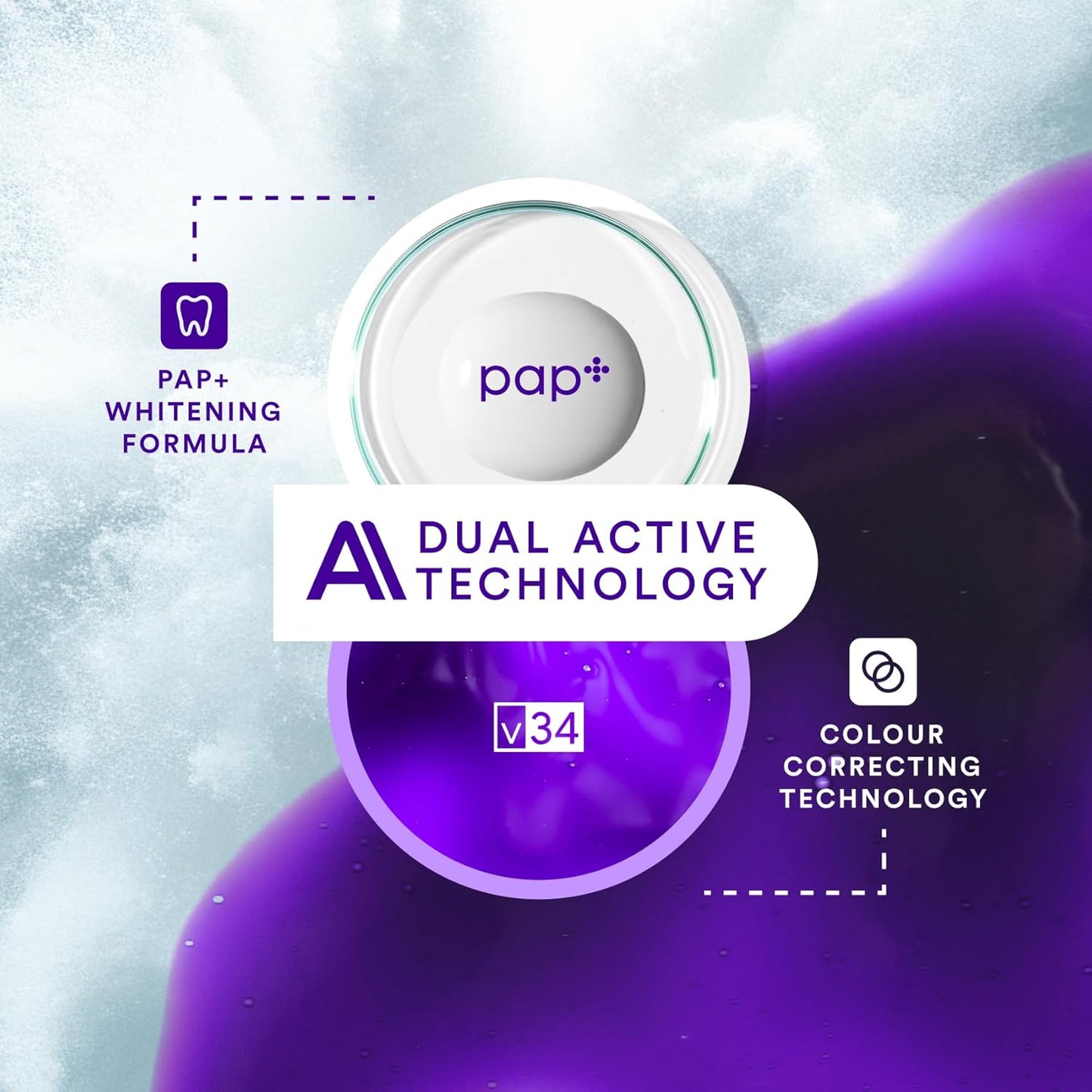Hismile_V34_Whitening_Strips,_Teeth_Whitening_Strips,_Purple_Tooth_Whitening,_Purple_V34_Whitening_Strips,_Tooth_Stain_Treatment,_Combining_Whitening_and_Colour_Correction