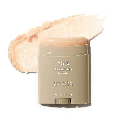 Abib_Airy_Sunstick_Protection_Bar_Broad_Spectrum_SPF50+_0.81_oz_/_23_g_(Semi-matte)_|_Korean_Suncreen_Stick_Suncare_Sunblock,_No_Whitecast,_Protector_Solar_Barra,_Water_resistant