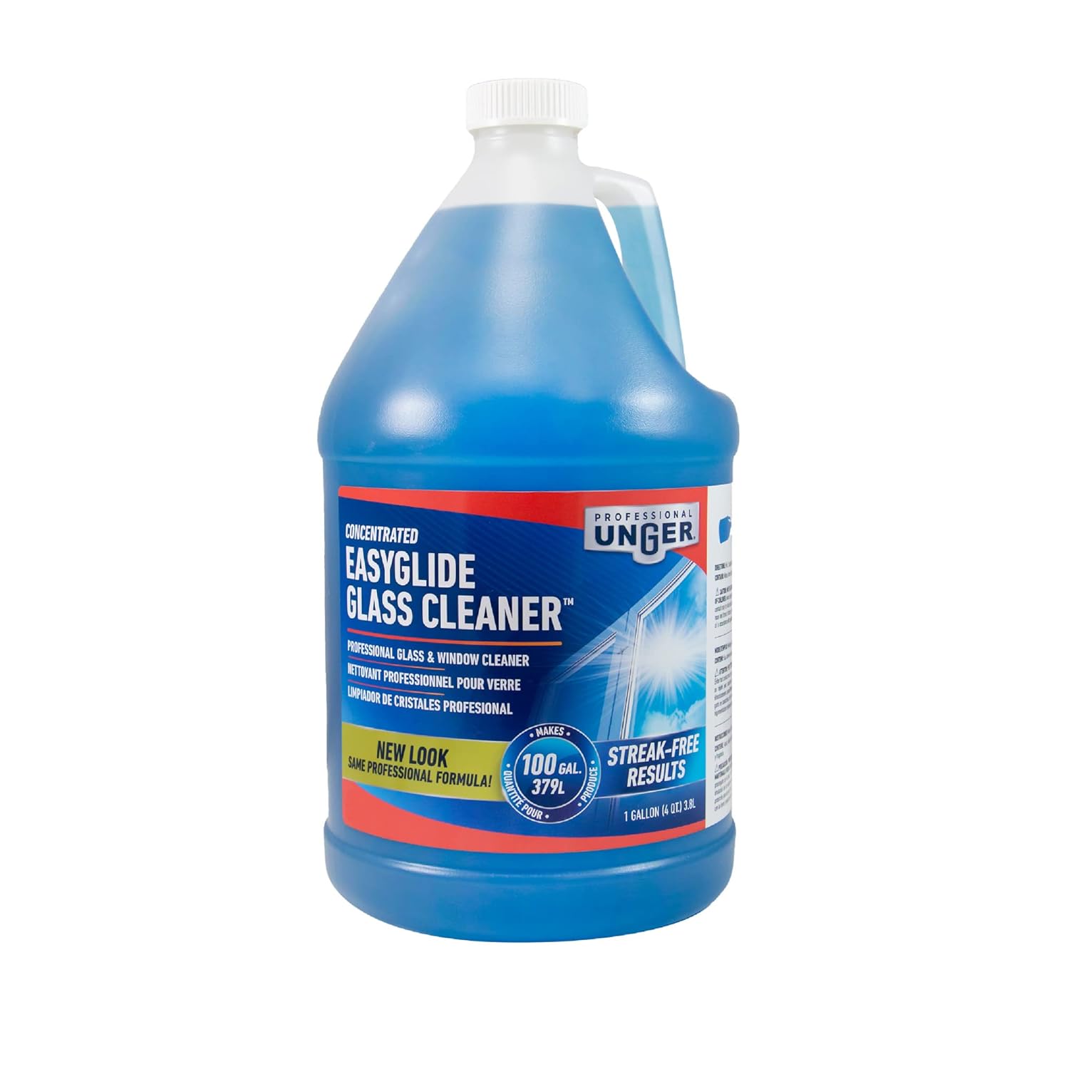 Unger_Professional_Streak-Free_EasyGlide_Glass_Cleaner_Concentrate,_1_Gallon,_Ammonia-Free,_Makes_100_Gallons_of_Solution,_Safe_for_Tinted_Windows,_LOW-E,_Windshields_and_Mirrors
