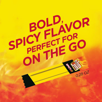Slim_Jim_Smoked_Meat_Sticks,_Spicy_Flavor,_6g_Protein_Per_Serving,_Snack_Size,_Father's_Day_Snack_Gift_for_Dad,_0.28_oz._(14_Count)