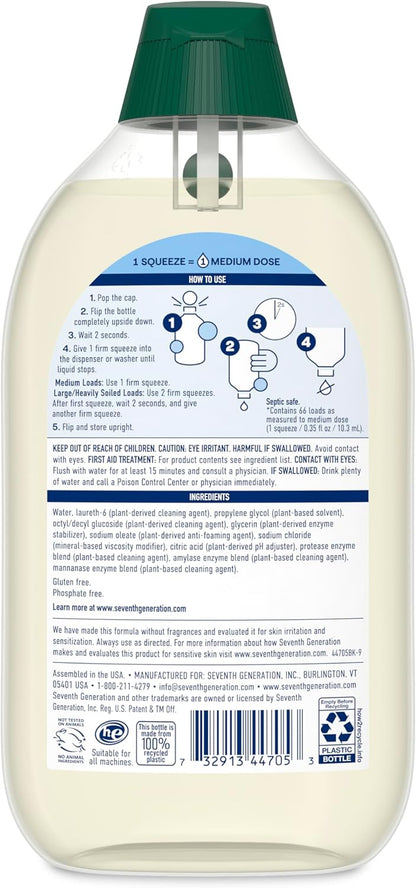 Seventh_Generation_Ultra_Concentrated_Free_&_Clear_Laundry_Detergent,_23.1_fl_oz,_2_Pack,_No_Dyes_or_Fragrance,_EasyDose_Cap,_Sensitive_Skin_Liquid_Laundry_Soap_Targets_Stains_and_Everyday_Messes