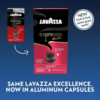 Lavazza_Espresso_Maestro_Classico_Aluminum_Capsules_Compatible_with_Nespresso*_Original_Machines,_Medium_Espresso_Roast,_100%_Arabica_(60_Capsules)