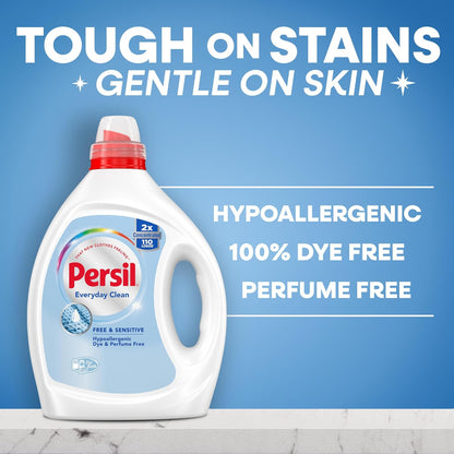 Persil_Free_&_Sensitive_Laundry_Detergent_Liquid,_82.5_Fl_Oz,_110_Loads,_Ultra_Concentrated_Laundry_Soap,_Unscented_&_Hypoallergenic_for_Sensitive_Skin,_All_Water_Temperatures,_HE_Safe