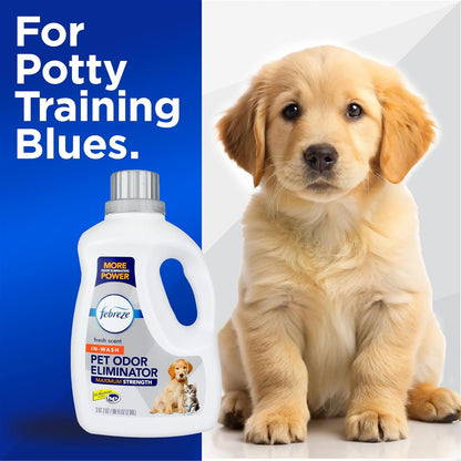 Febreze_Laundry_Detergent_Additive_for_Pet_Supplies,_Maximum_Strength_In_Wash_Pet_Odor_Eliminator,_Designed_to_Remove_Tough_Odors_in_Fabrics_and_Clothing_in_a_Single_Wash,_Fresh_Scent,_98_fl_oz