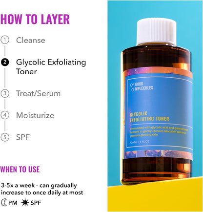 Good_Molecules_Glycolic_Exfoliating_Toner_-_Hyaluronic_and_Glycolic_Acid_Daily_Toner_for_Face_-_Cleansing_Facial_Exfoliant_for_Glowing_Even_Skin_Tone,_Skin_Care