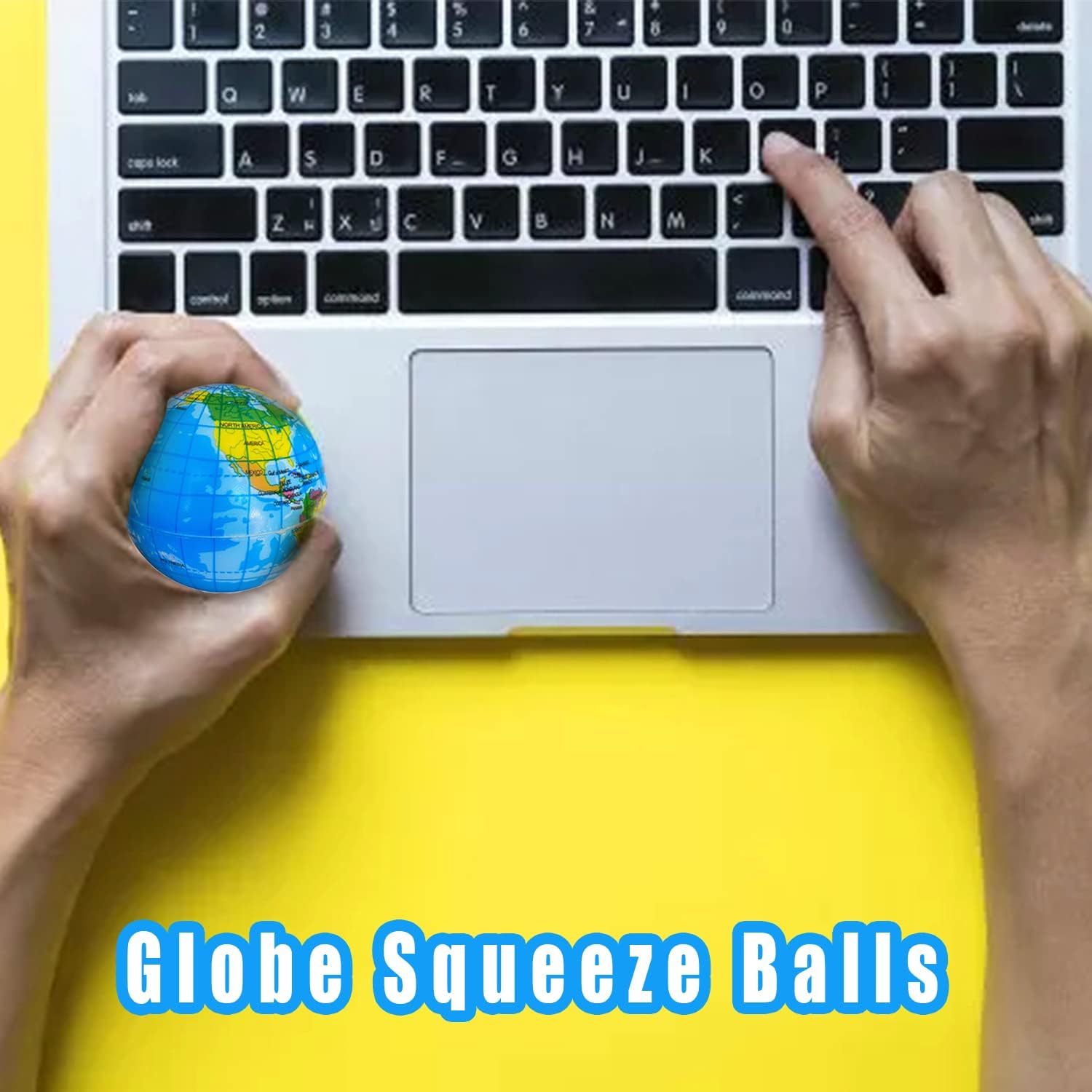 Globe_Squeeze_Balls,2.5_inch_Earth_Stress_Relief_Balls,Soft_Foam_Stress_Ball_Toy_for_Finger_Exercise,School_or_Office_Party_Favors,24_Pcs