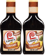 Lawry's Teriyaki With Pineapple Juice Marinade, 12 fl oz