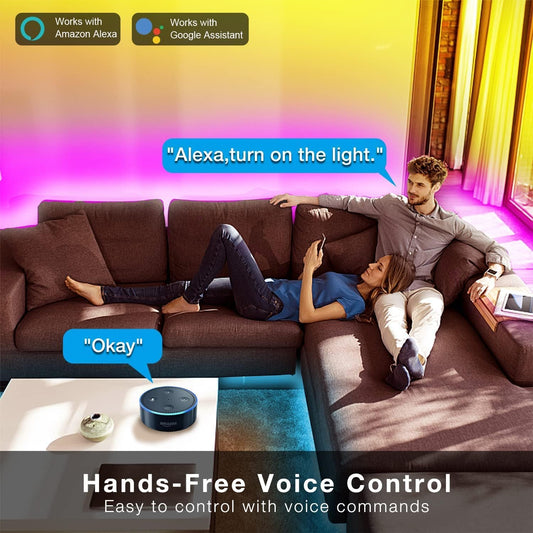 DAYBETTER_50FT/100FT/130FT/200FT_Smart_WiFi_Led_Lights,_Led_Strip_Lights_Work_with_Alexa_and_Google_Assistant,_App_Voice_Remote_Control_Music_Sync_Color_Changing_RGB_Strip_Lighting_for_Bedroom_Room_Decor