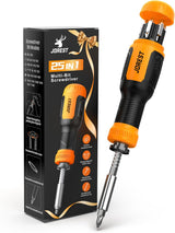 Jorest 25 in 1 Multibit Screwdriver Set, Dad Mens Gifts for Christmas, Mens Tool Stocking Suffers Gifts for Men, Magnetic Multitool Screwdriver Tool All in One
