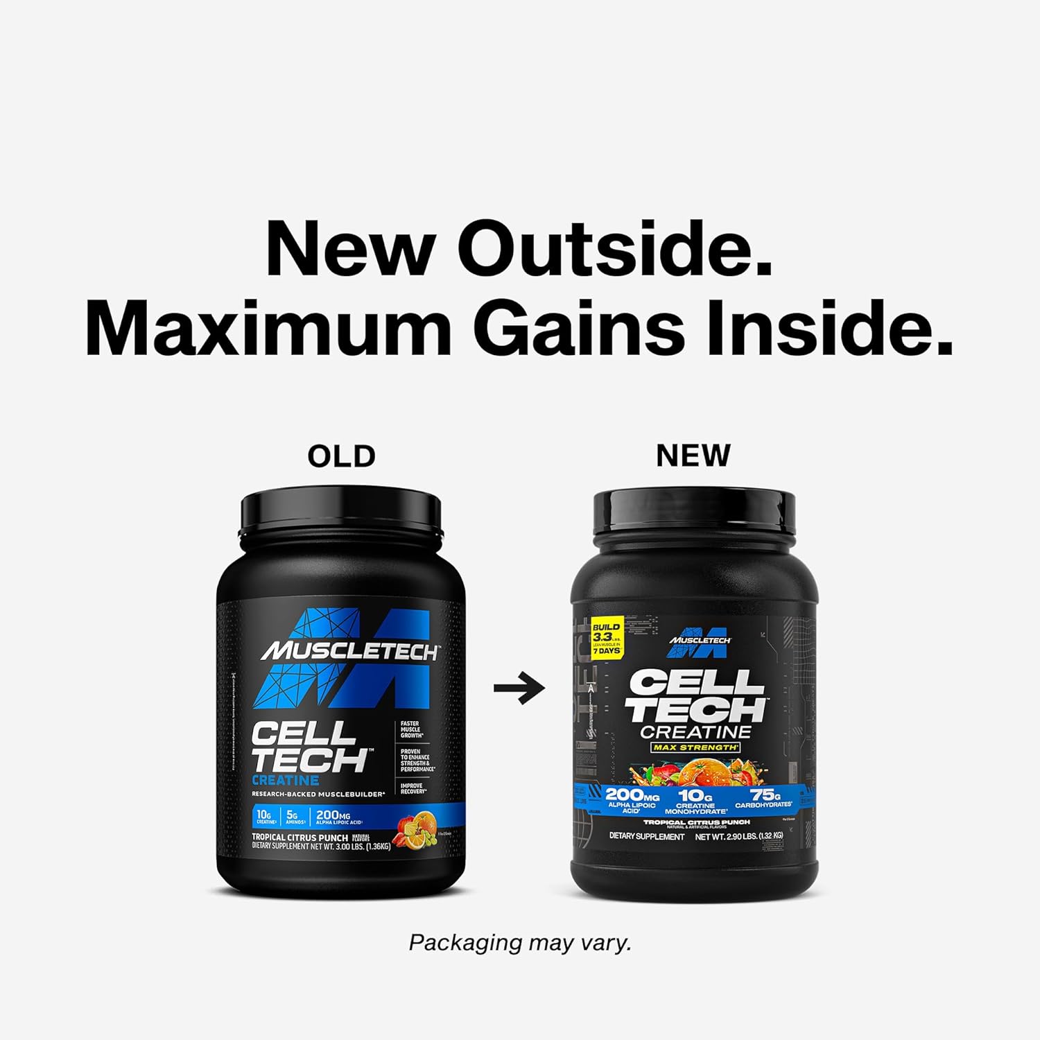 MuscleTech_Creatine_Monohydrate_Powder_-_Cell-Tech_Creatine_Powder_Post_Workout_Recovery_Drink,_Muscle_Builder_&_Musclebuilding_Supplement_-_Tropical_Citrus_Punch,_3_lbs_(27_Serv)_-_Packaging_May_Vary