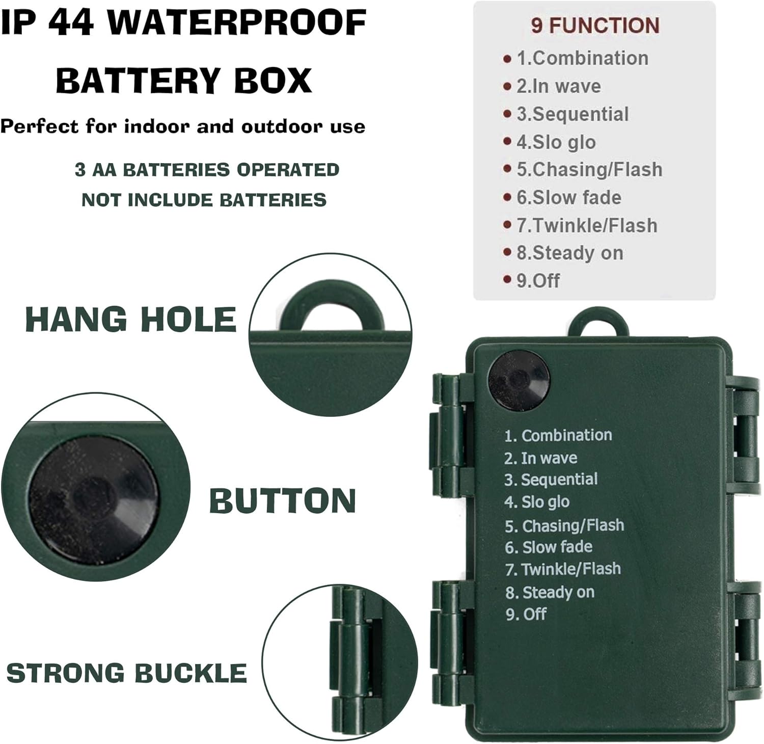 FUNPENY_Battery_Operated_Christmas_Mini_String_Lights,_1/2/4_Pack_Total_100LED_32FT_8_Modes_Waterproof_Fairy_Lights,_Christmas_Decorations_for_Indoor_Outdoor_Garden_Party_Decor