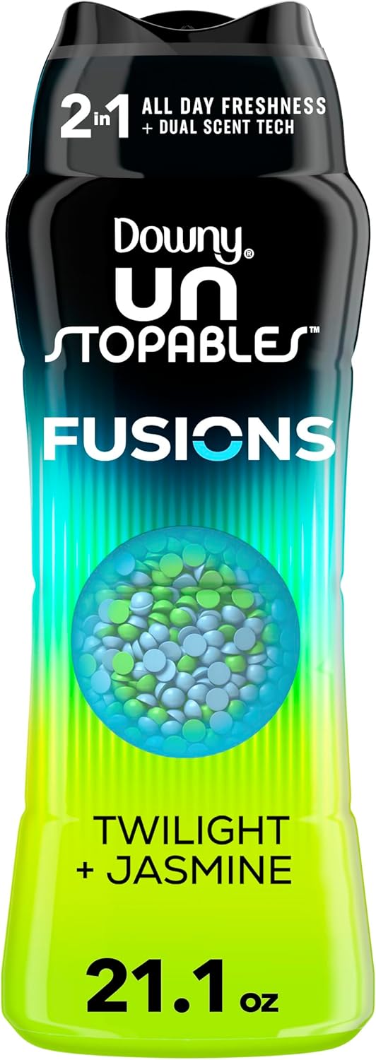 Downy_Unstopables_Fusions_Scent_Duos_Laundry_Scent_Booster_Beads,_Twilight_and_Jasmine_Scent,_21.1_OZ,_24hr_non-stop_freshness_with_2_in_1_dual_scent_laundry_scent_beads