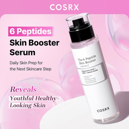 COSRX_6X_Peptide_Collagen_Skin_Booster_Toner_Serum_for_Dull_&_Uneven_Skin,_Preps_Skin_with_Copper_Peptides,_GHK-Cu,_Skin_Renewal_Boosting_Facial_Essence,_Korean_Skin_Care,_5.07_oz,_Mothers_Day_Gifts