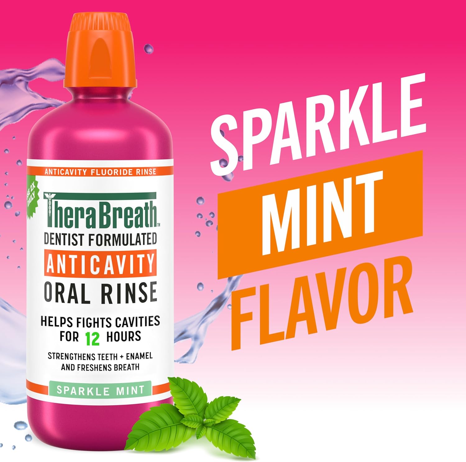 TheraBreath_Anticavity_Fluoride_Mouthwash,_Sparkle_Mint,_Dentist_Formulated,_1_Liter